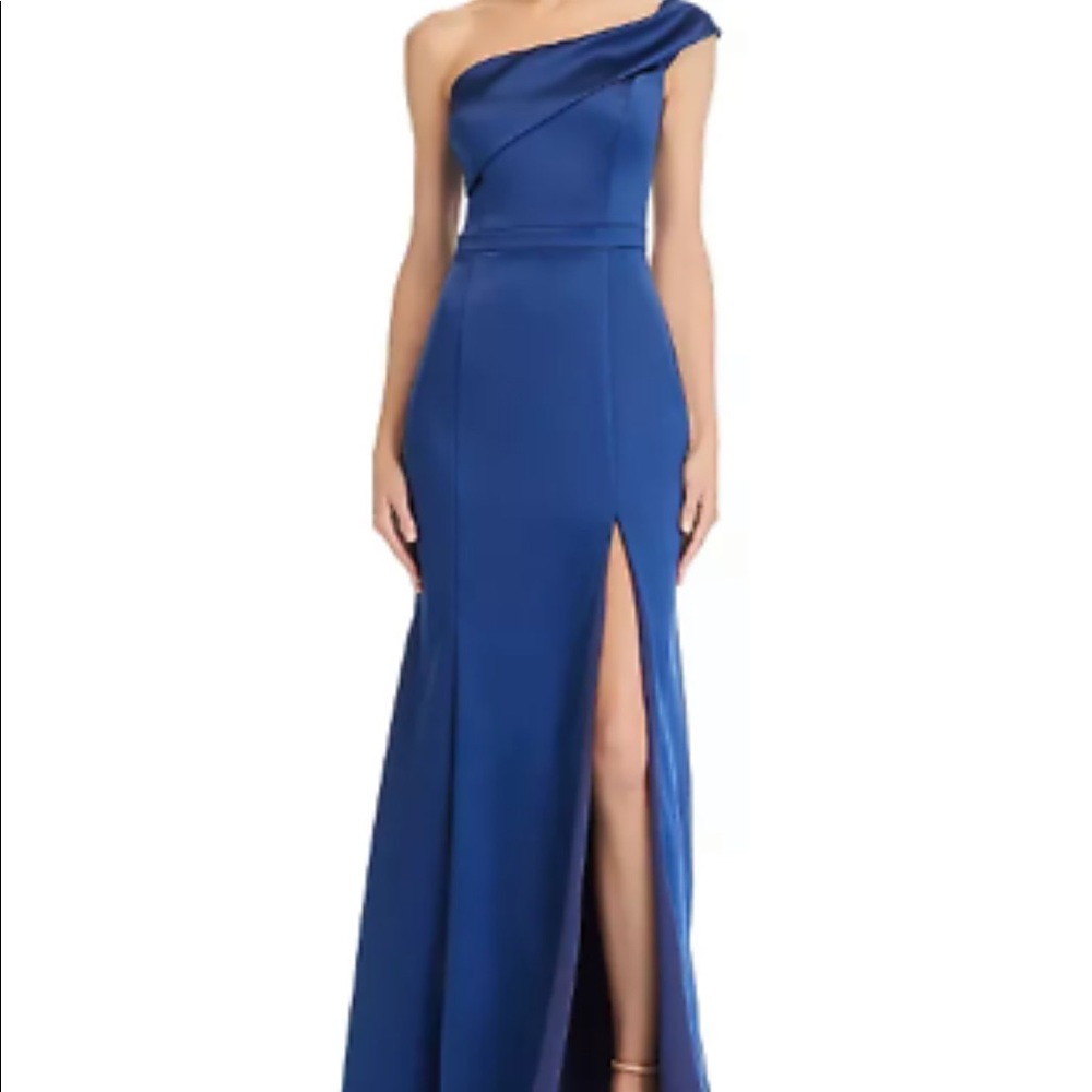 Blue formal gown, Brand aqua, size 2, worn once